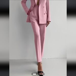 ESQUALO City Belt Trousers Vintage Rose